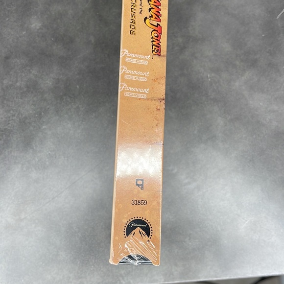 Indiana Jones and the Last Crusade VHS 1989 Paramount Watermarks New Sealed - Picture 7 of 7